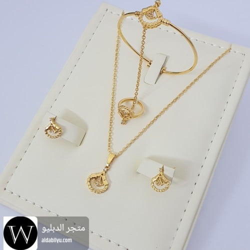 طقم بناتي متكامل بديل الذهب