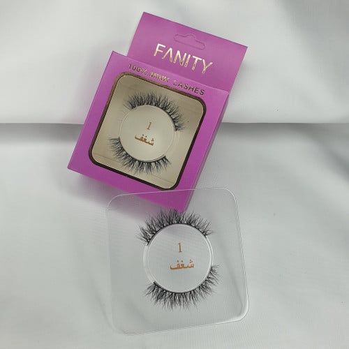 رموش شعر الحصان ماركه فنتي ‎عالية الجودة تستخدم عدة مرات ‎مريحه سلهة الاستخدام اليومي والمناسبات ‎تجعل عينك تبدو جذابة