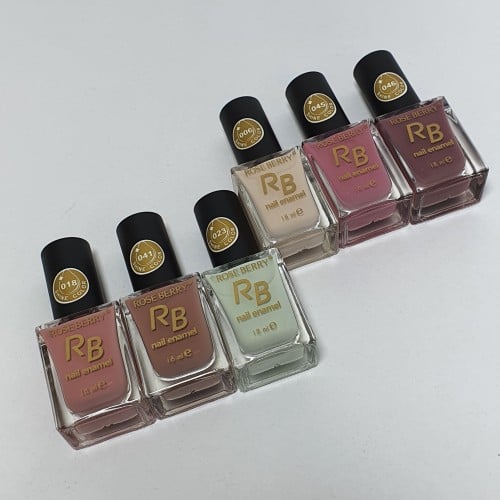 مناكير 6 حبات ماركه روز بيري رقم12