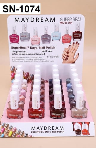 بوكس مناكير ثابته 24 لون