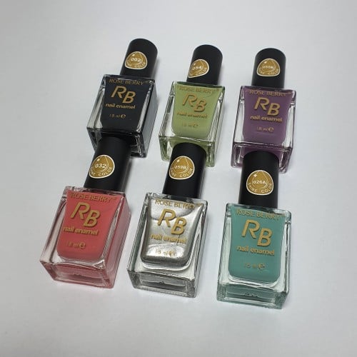 مناكير 6 حبات ماركه روز بيري رقم3