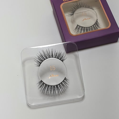 رموش ناعمه طبيعيه