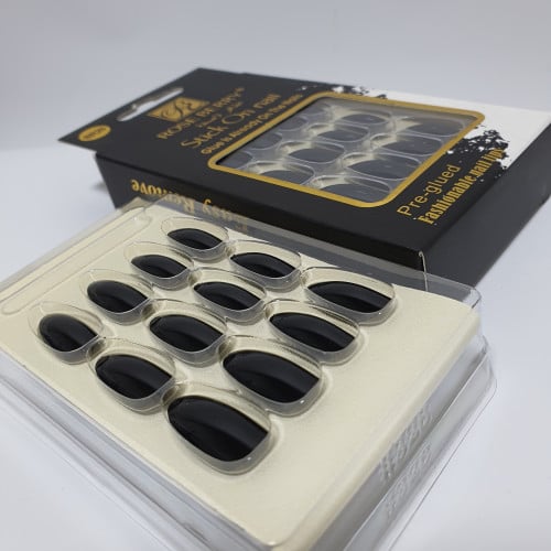 اظافر لصق 24 حبه اسود روز بيري