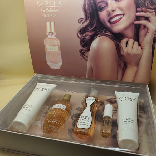 طقم عطور مكون من 5 قطع كارلوتا