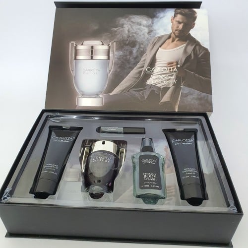 طقم عطور مكون من 5 قطع كارلوتا رجالي
