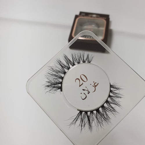 رموش ناعمه طبيعيه