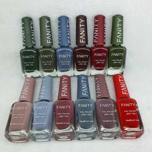 مناكير ماركه فنتي اصليه ثابته الون خرافيه 12 لون