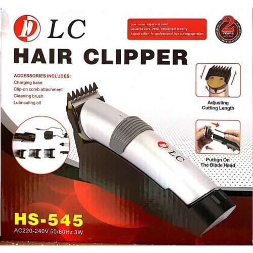 ماكينة حلاقة شعر احترافية 6 في 1 من DLC قابلة للشحن