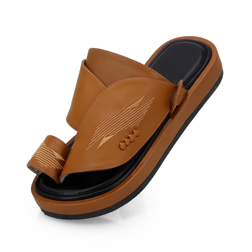 حذاء شرقي عسلي دبل