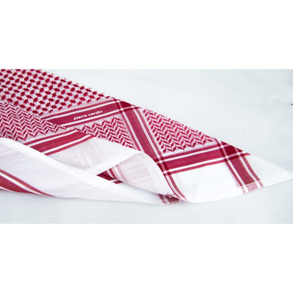 شماغ بيير كاردان كلاسيك أحمر PCL-K-R