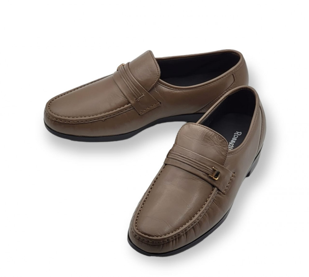 حذاء رسمي كوفي جلد طبيعي