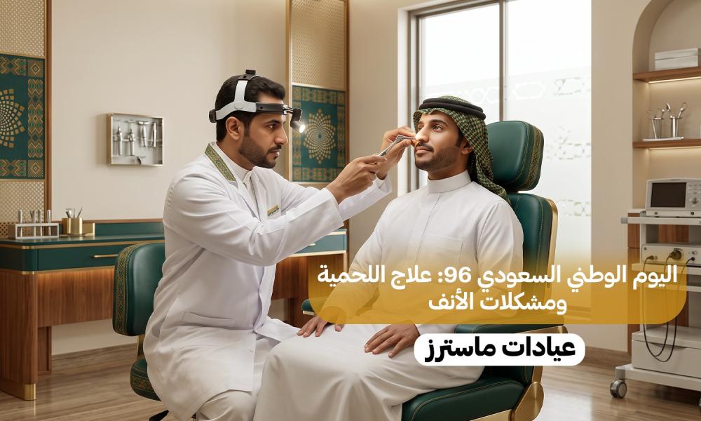 اليوم الوطني السعودي 96: علاج اللحمية ومشكلات الأنف