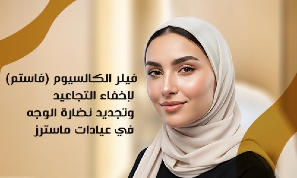 فيلر الكالسيوم (فاستم) لإخفاء التجاعيد وتجديد نضارة الوجه في عيادات ماسترز