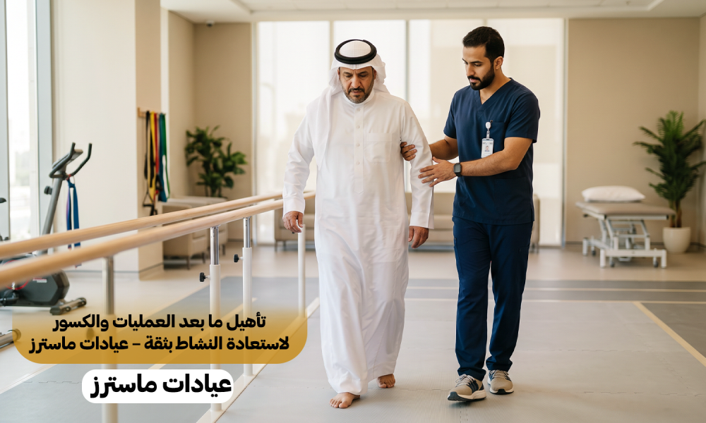التأهيل بعد العمليات والكسور في عيادات ماسترز: خطوة نحو التعافي