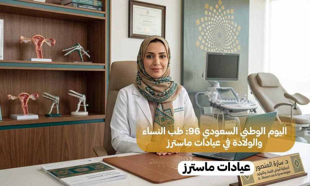 اليوم الوطني السعودي 96: طب النساء والولادة في عيادات ماسترز