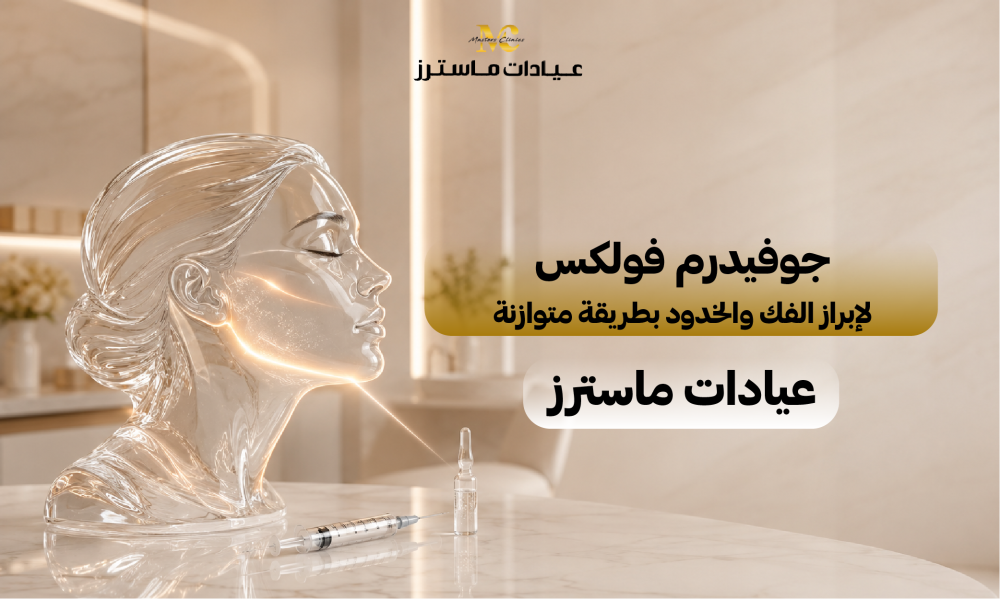 جوفيدرم فولكس لإبراز الفك والخدود بطريقة متوازنة – عيادات ماسترز