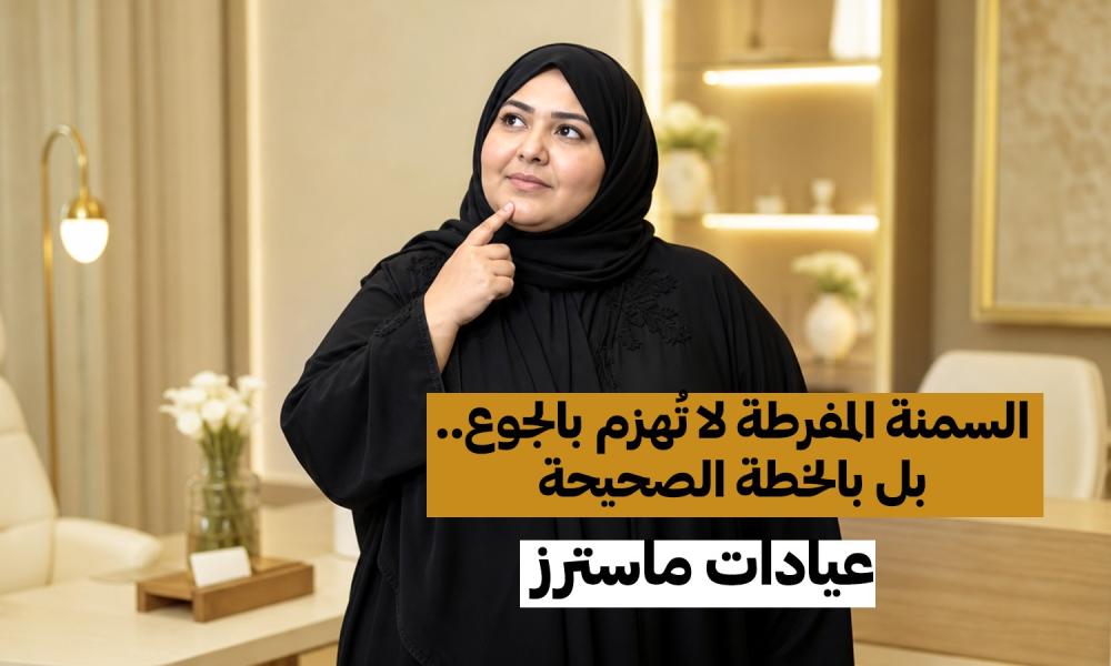 السمنة المفرطة لا تُهزم بالجوع.. بل بالخطة الصحيحة