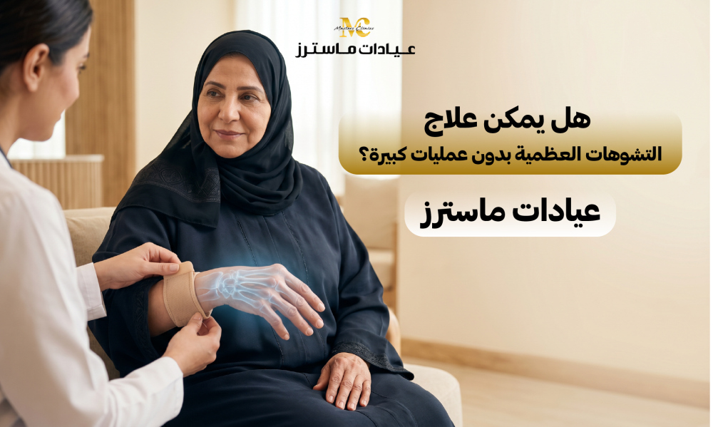 هل يمكن علاج التشوهات العظمية بدون عمليات كبيرة؟ – عيادات ماسترز