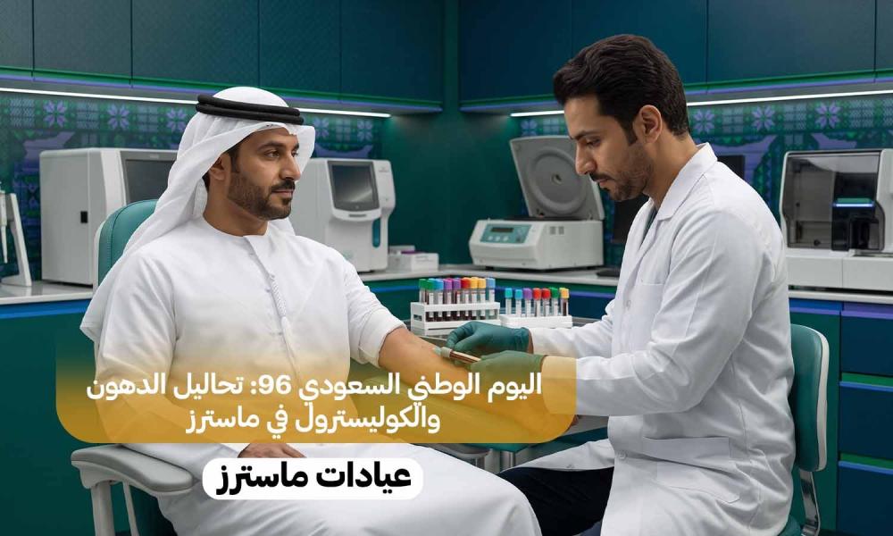 اليوم الوطني السعودي 96: تحاليل الدهون والكوليسترول في ماسترز