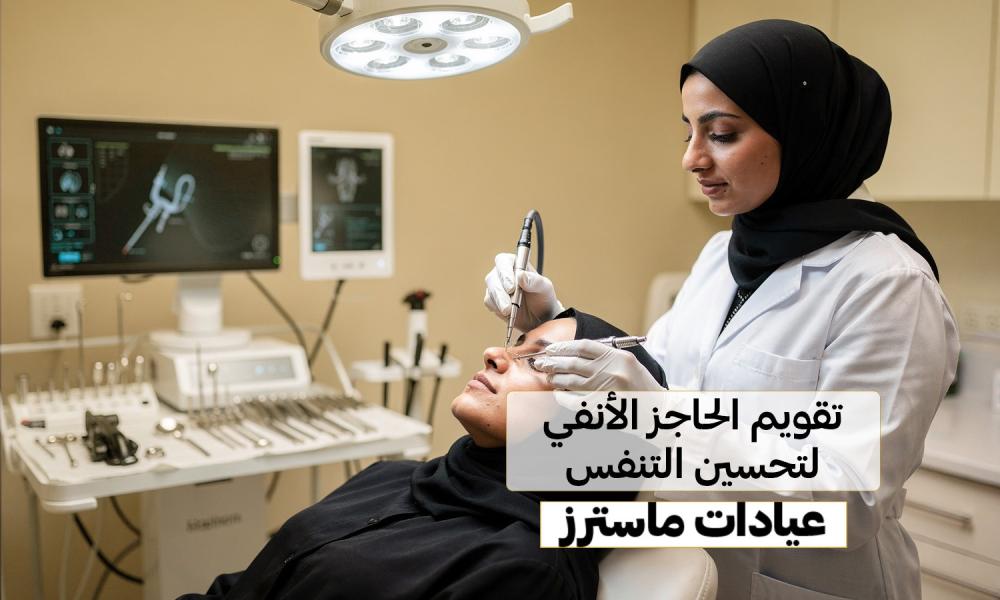 تقويم الحاجز الأنفي لتحسين التنفس – عيادات ماسترز