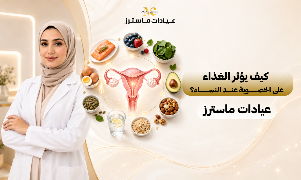 كيف يؤثر الغذاء على الخصوبة عند النساء؟ | عيادات ماسترز