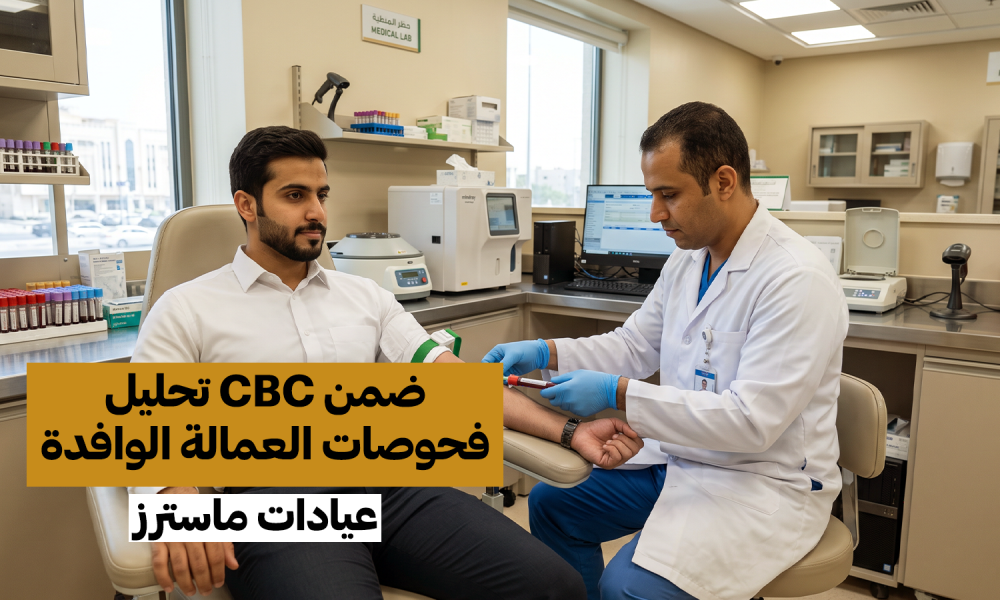 تحليل CBC ضمن فحوصات العمالة الوافدة