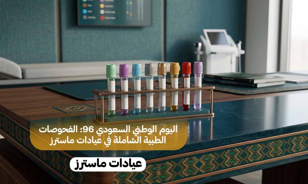 اليوم الوطني السعودي 96: الفحوصات الطبية الشاملة في عيادات ماسترز