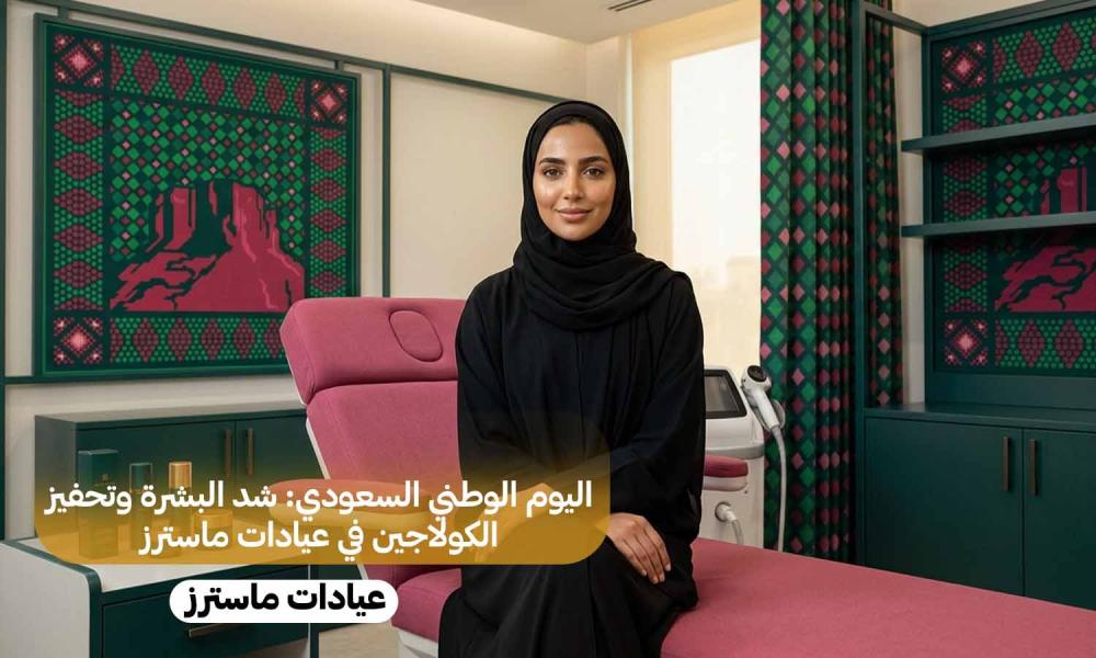 اليوم الوطني السعودي: شد البشرة وتحفيز الكولاجين في عيادات ماسترز