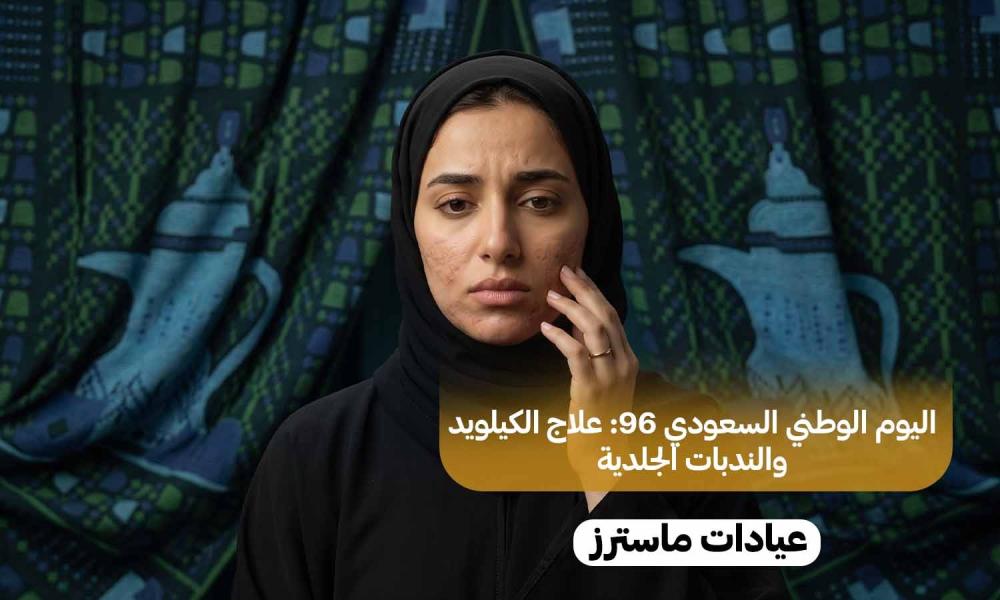 اليوم الوطني السعودي 96: علاج الكيلويد والندبات الجلدية
