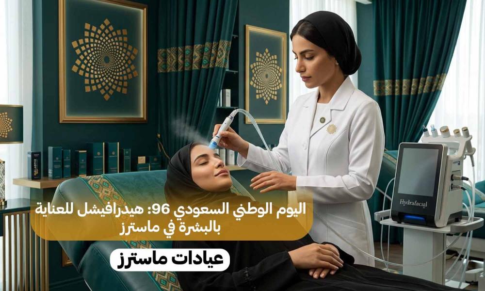 اليوم الوطني السعودي 96: هيدرافيشل للعناية بالبشرة في ماسترز