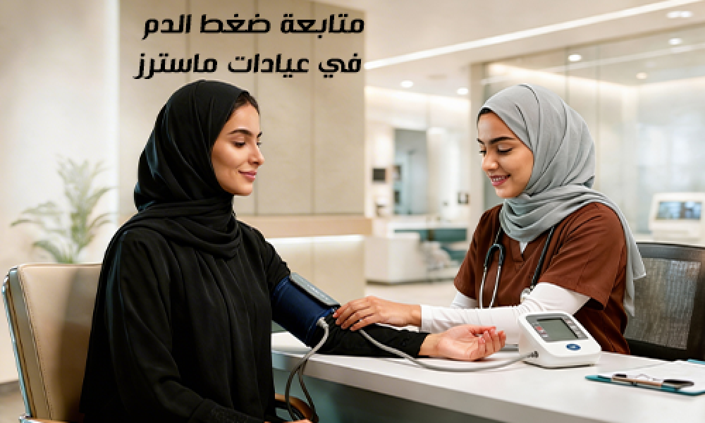 متابعة ضغط الدم في عيادات ماسترز