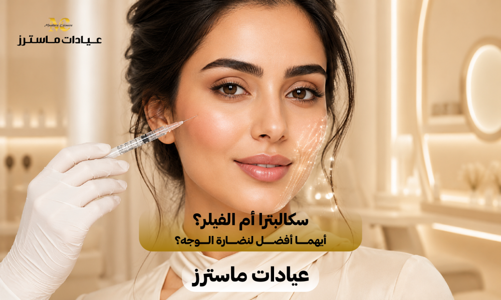 سكالبترا أم الفيلر؟ أيهما أفضل لنضارة الوجه؟ – عيادات ماسترز