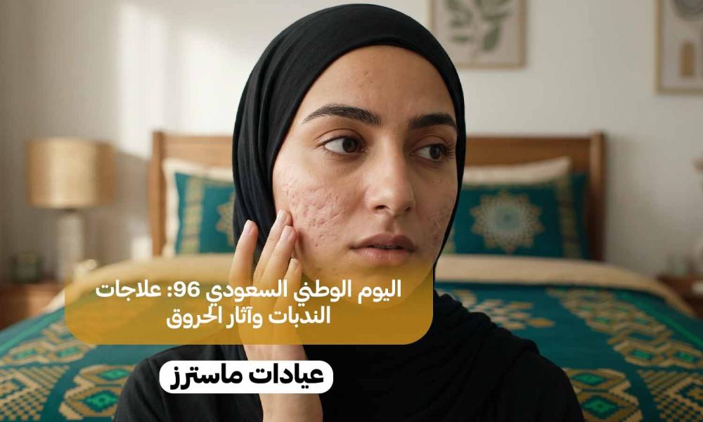 اليوم الوطني السعودي 96: علاجات الندبات وآثار الحروق