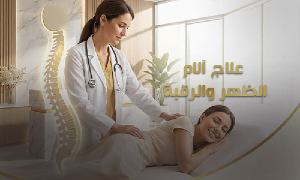 علاج آلام الظهر والرقبة بجلسات علاج طبيعي متخصصة في عيادات ماسترز