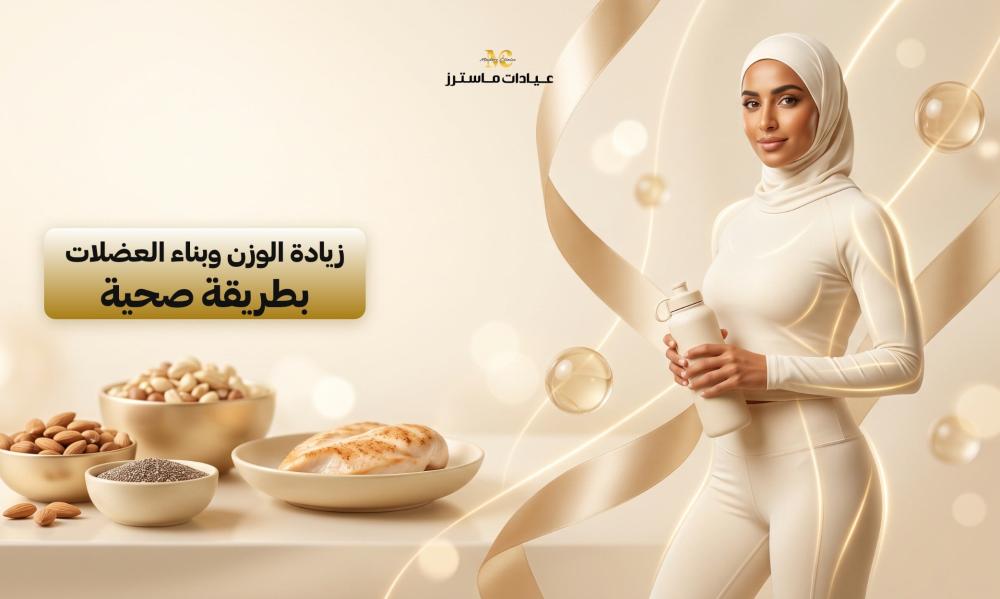 زيادة الوزن وبناء العضلات بطريقة صحية