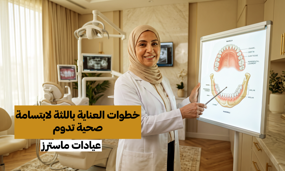 خطوات العناية باللثة لابتسامة صحية تدوم