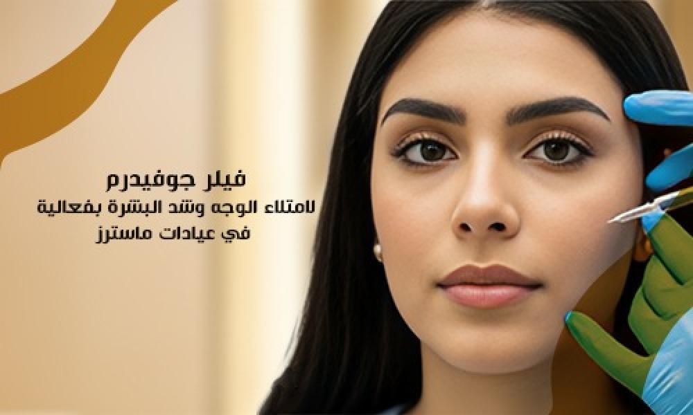 فيلر جوفيدرم لامتلاء الوجه وشد البشرة بفعالية في عيادات ماسترز