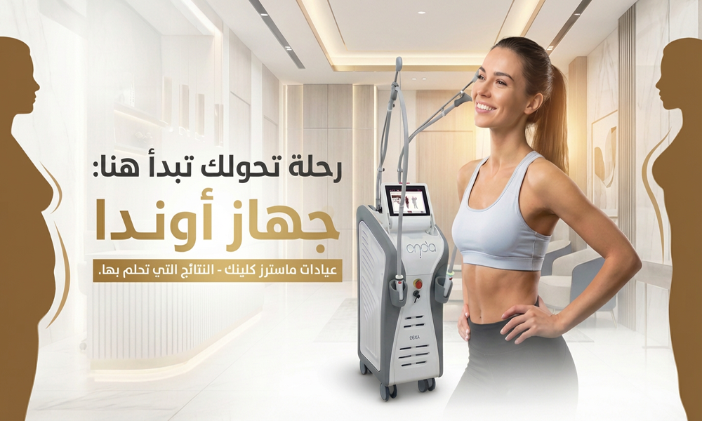 جهاز أوندا برو لنحت الجسم وشد الترهلات بدون جراحة في عيادات ماسترز