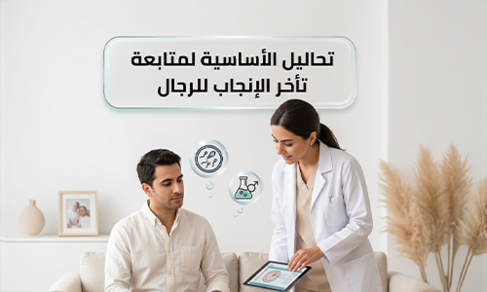 التحاليل الأساسية لمتابعة تأخر الإنجاب عند الرجال: تقييم دقيق للخصوبة