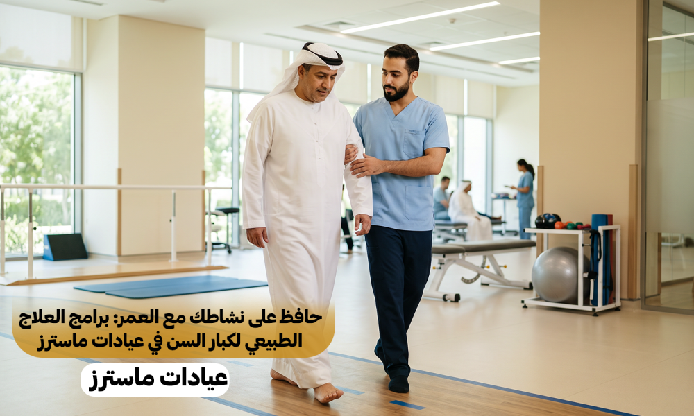 مع التقدم في العمر.. أهمية العلاج الطبيعي لكبار السن في عيادات ماسترز
