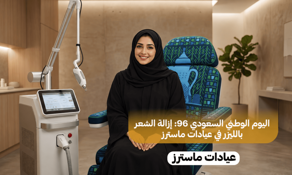 اليوم الوطني السعودي 96: إزالة الشعر بالليزر في عيادات ماسترز