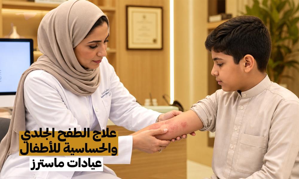 علاج الطفح الجلدي والحساسية للأطفال – عيادات ماسترز
