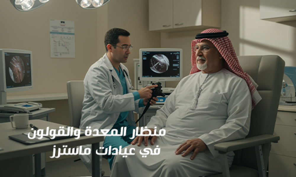 منظار المعدة والقولون في عيادات ماسترز