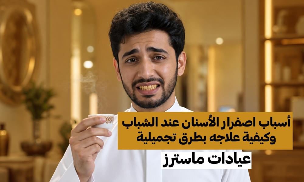 لماذا تفقد الأسنان بياضها مبكرًا رغم صغر العمر؟