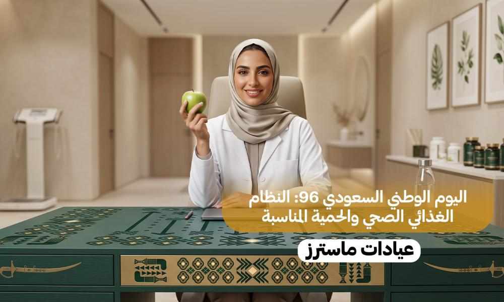 اليوم الوطني السعودي 96: النظام الغذائي الصحي والحمية المناسبة