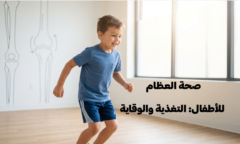 صحة العظام للأطفال: التغذية والوقاية – عيادات ماسترز