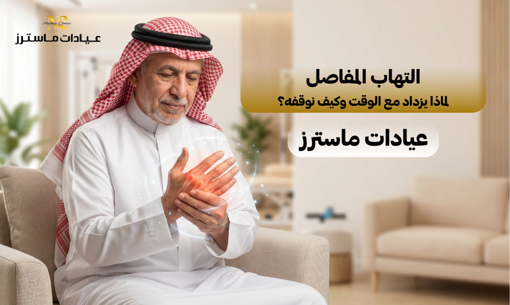 التهاب المفاصل: لماذا يزداد مع الوقت وكيف نوقفه؟ – عيادات ماسترز