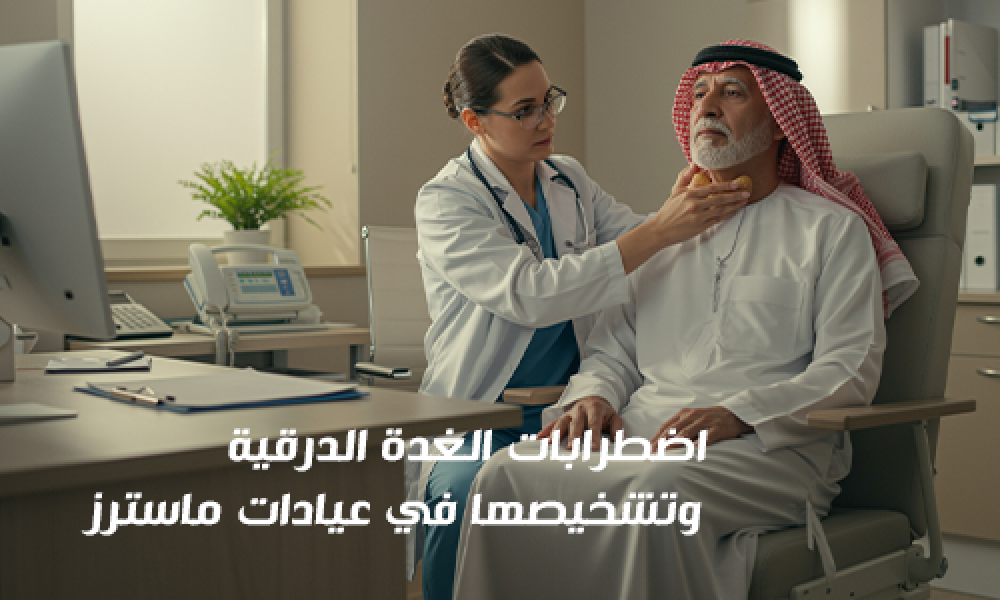 اضطرابات الغدة الدرقية وتشخيصها في عيادات ماسترز