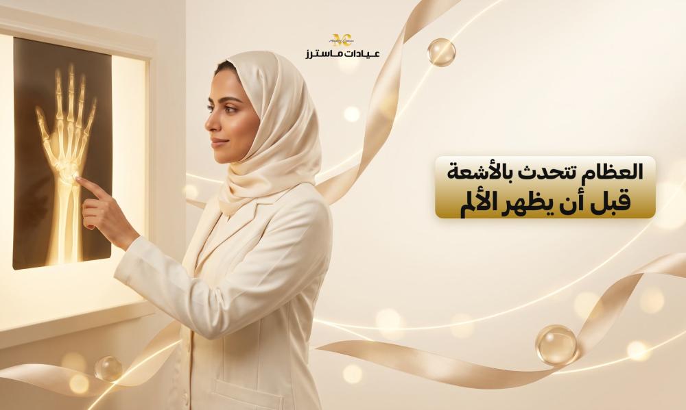 العظام تتحدث بالأشعة قبل أن يظهر الألم