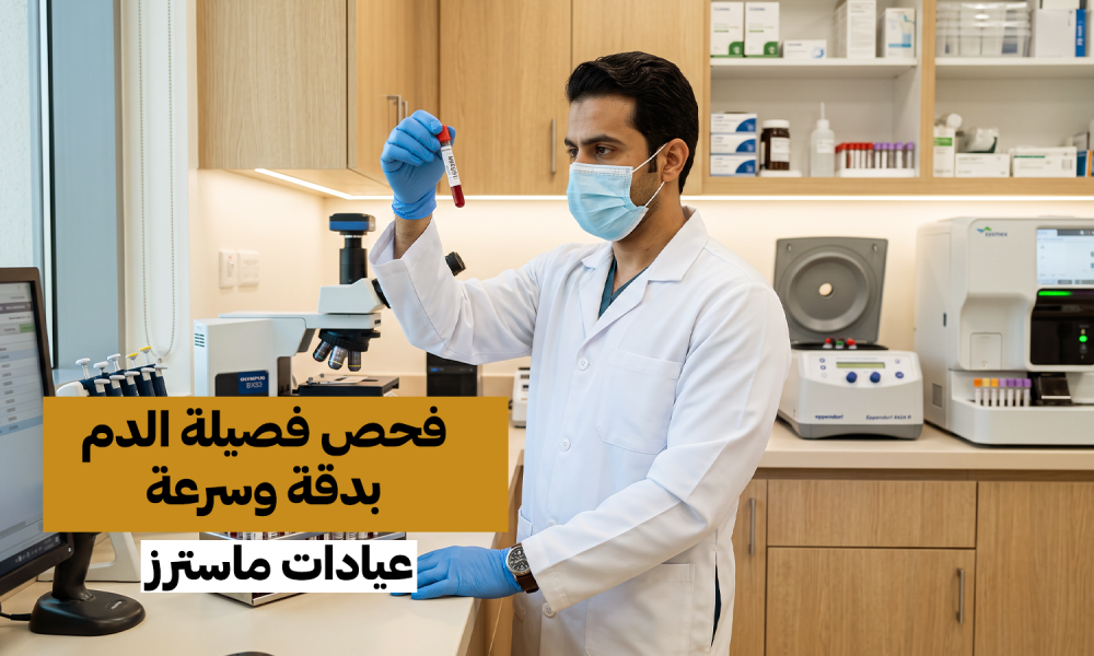فحص فصيلة الدم بدقة وسرعة